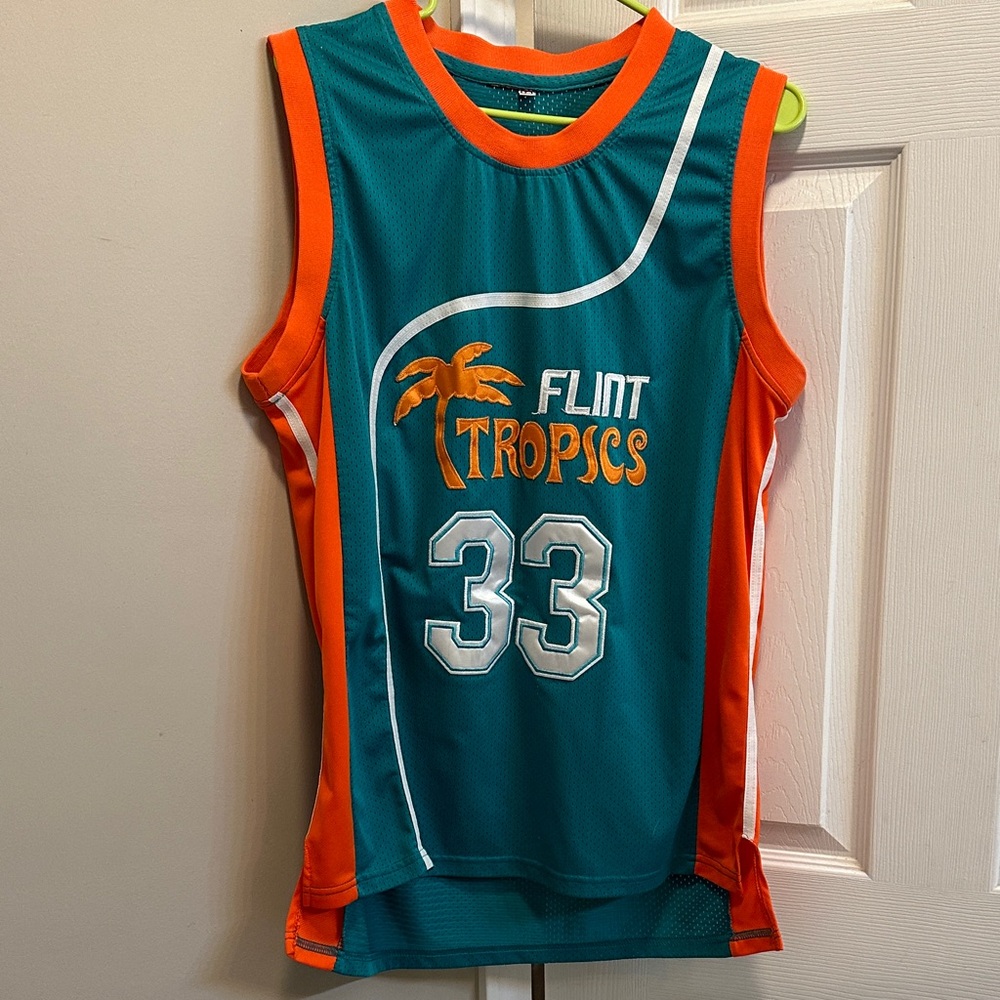 Flint Tropics Jersey - Teal and Orange